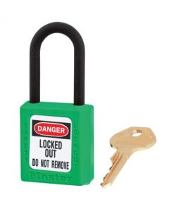 Master Lock hangslot Model 406 Groen